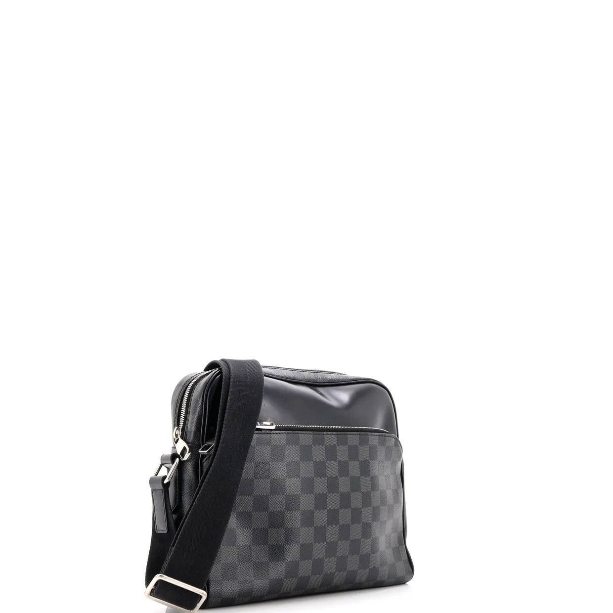 Dayton Reporter Bag Damier Graphite PM - Deep Luxury