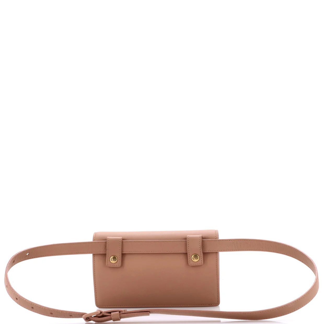 Ultra Matte Saddle Rectangular Belt Bag Leather - Deep Luxury