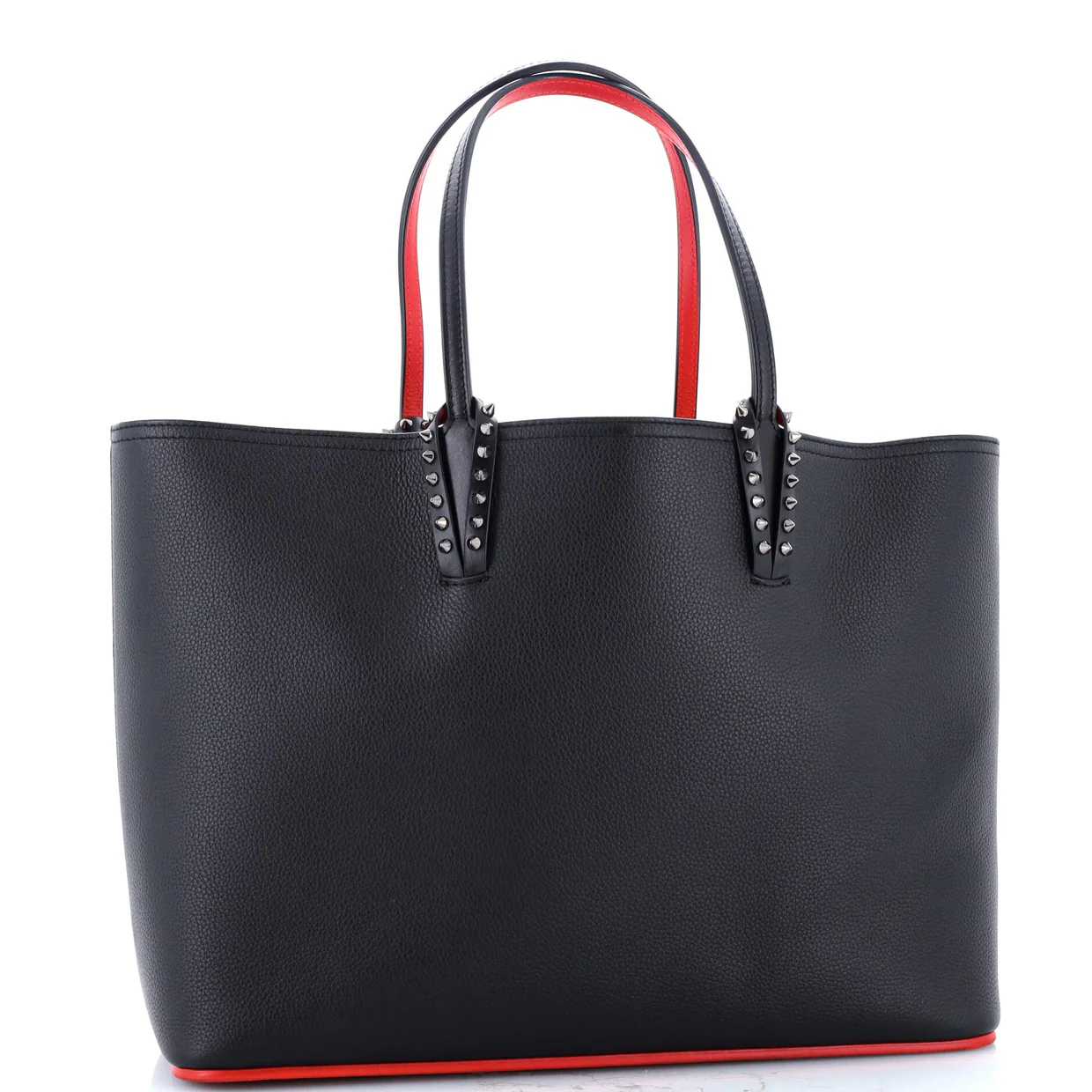 Cabata East West Tote Leather Large - Deep Luxury