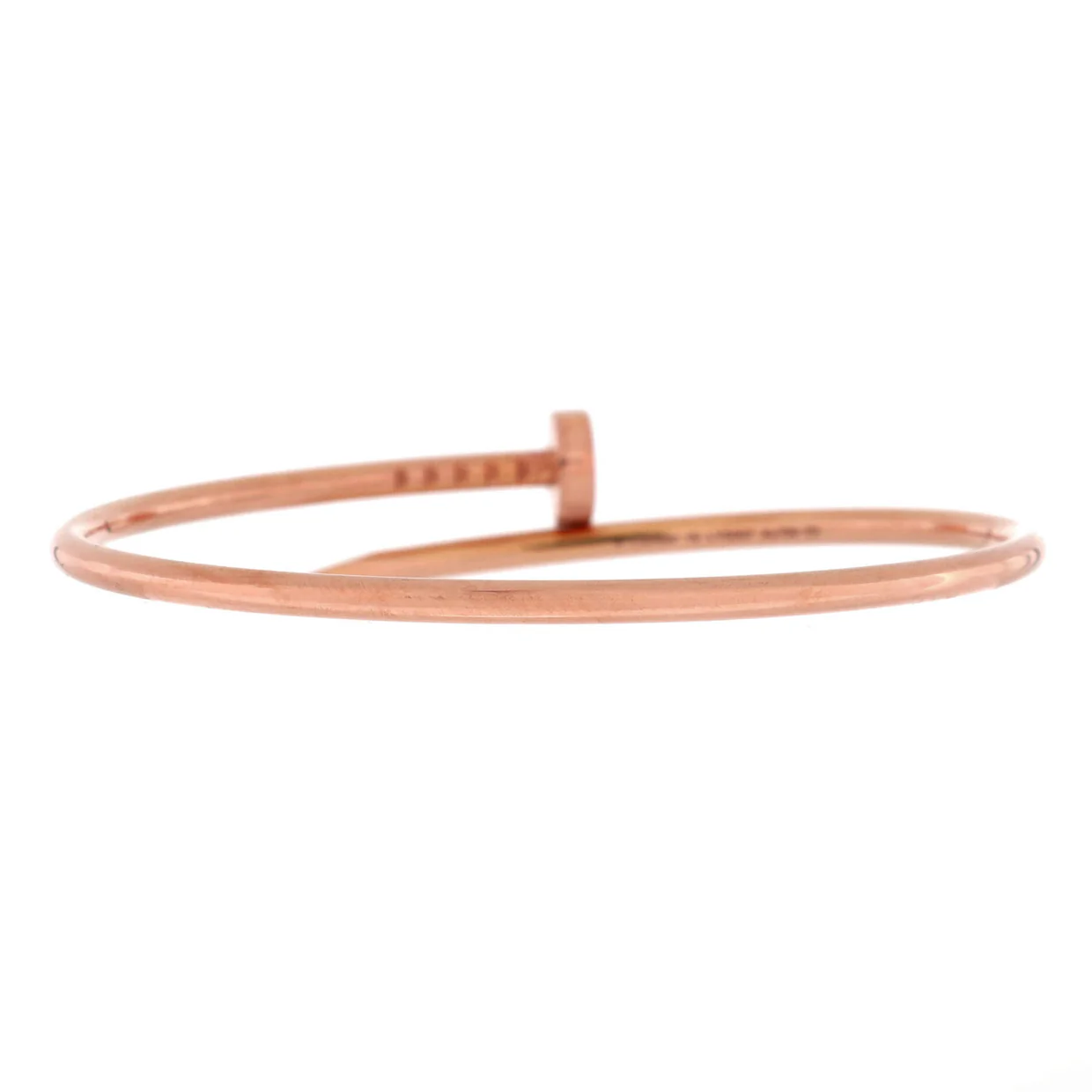 Juste un Clou Bracelet 18K Rose Gold Small - Deep Luxury