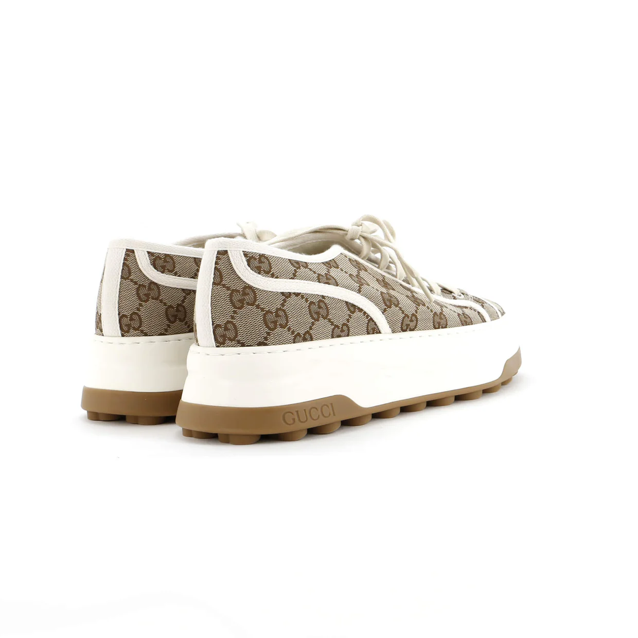 Men's Tennis Trek Sneakers GG Canvas - Deep Luxury