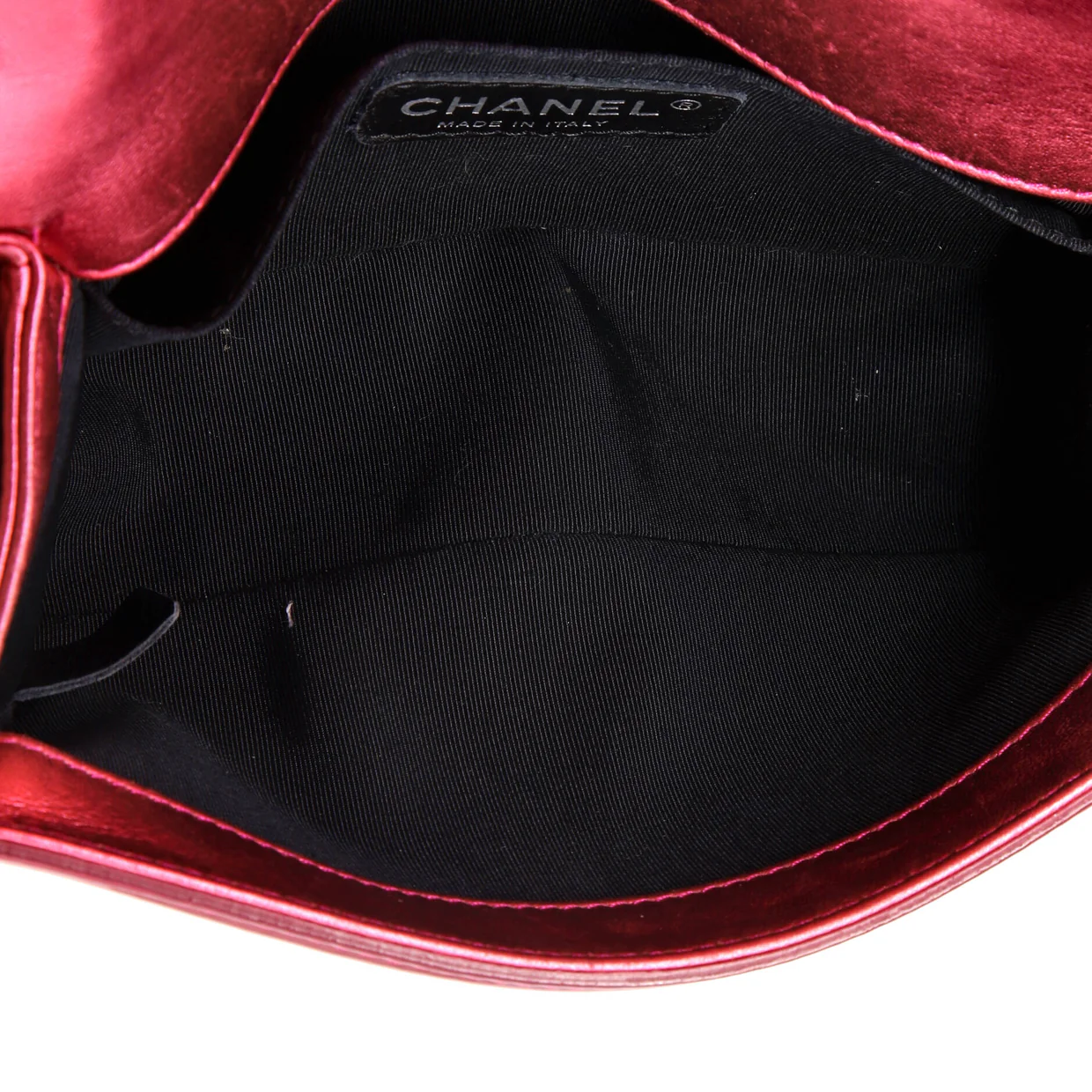 Boy Flap Bag Quilted Patent Small - Deep Luxury