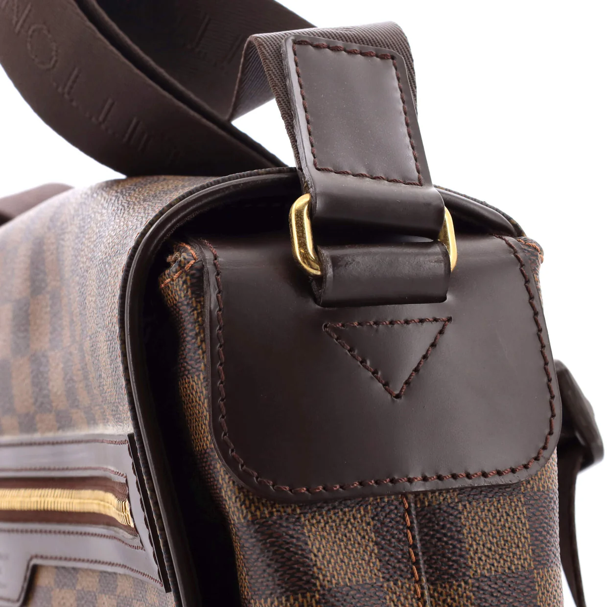 Spencer Messenger Bag Damier - Deep Luxury