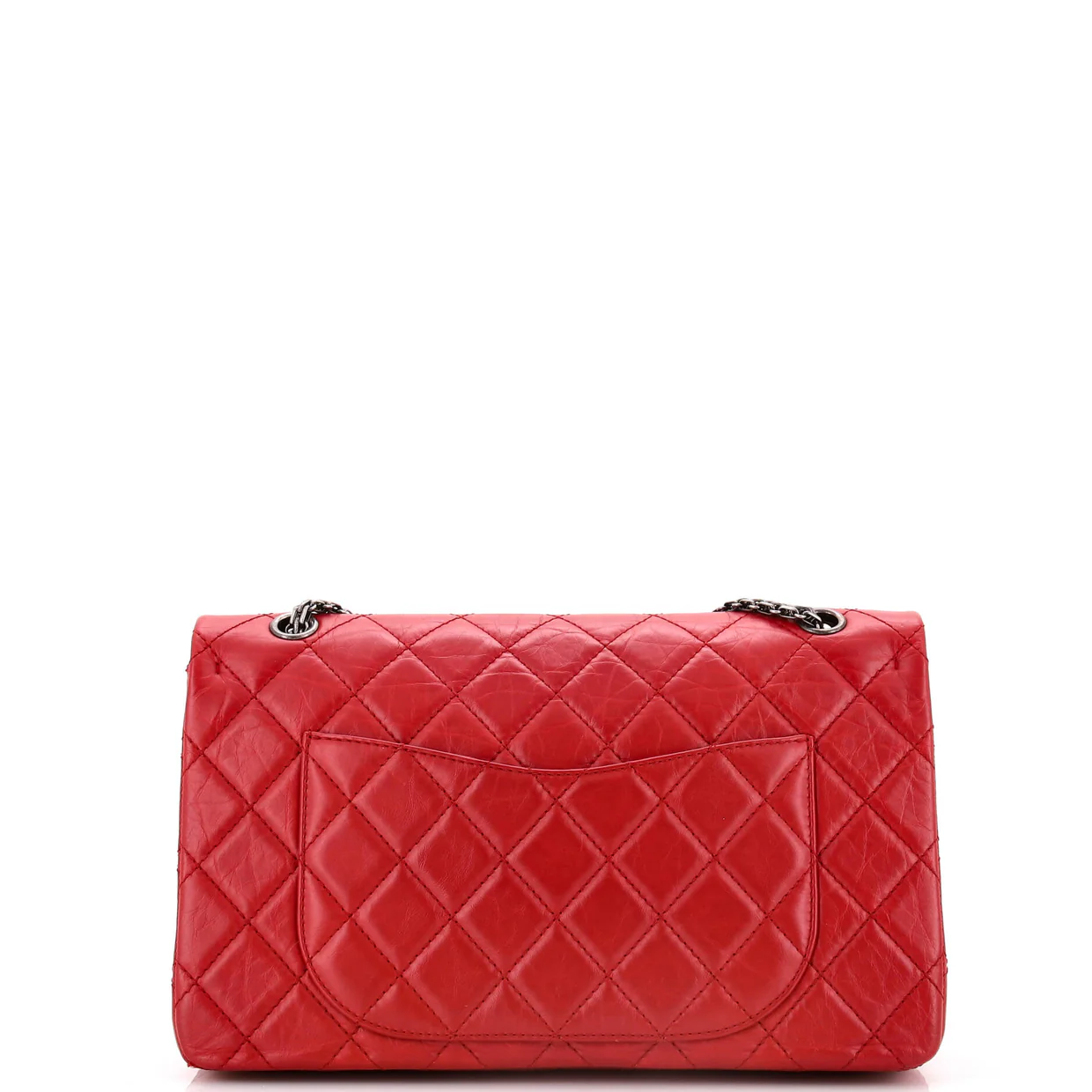 Reissue 2.55 Flap Bag Quilted Aged Calfskin 227 - Deep Luxury