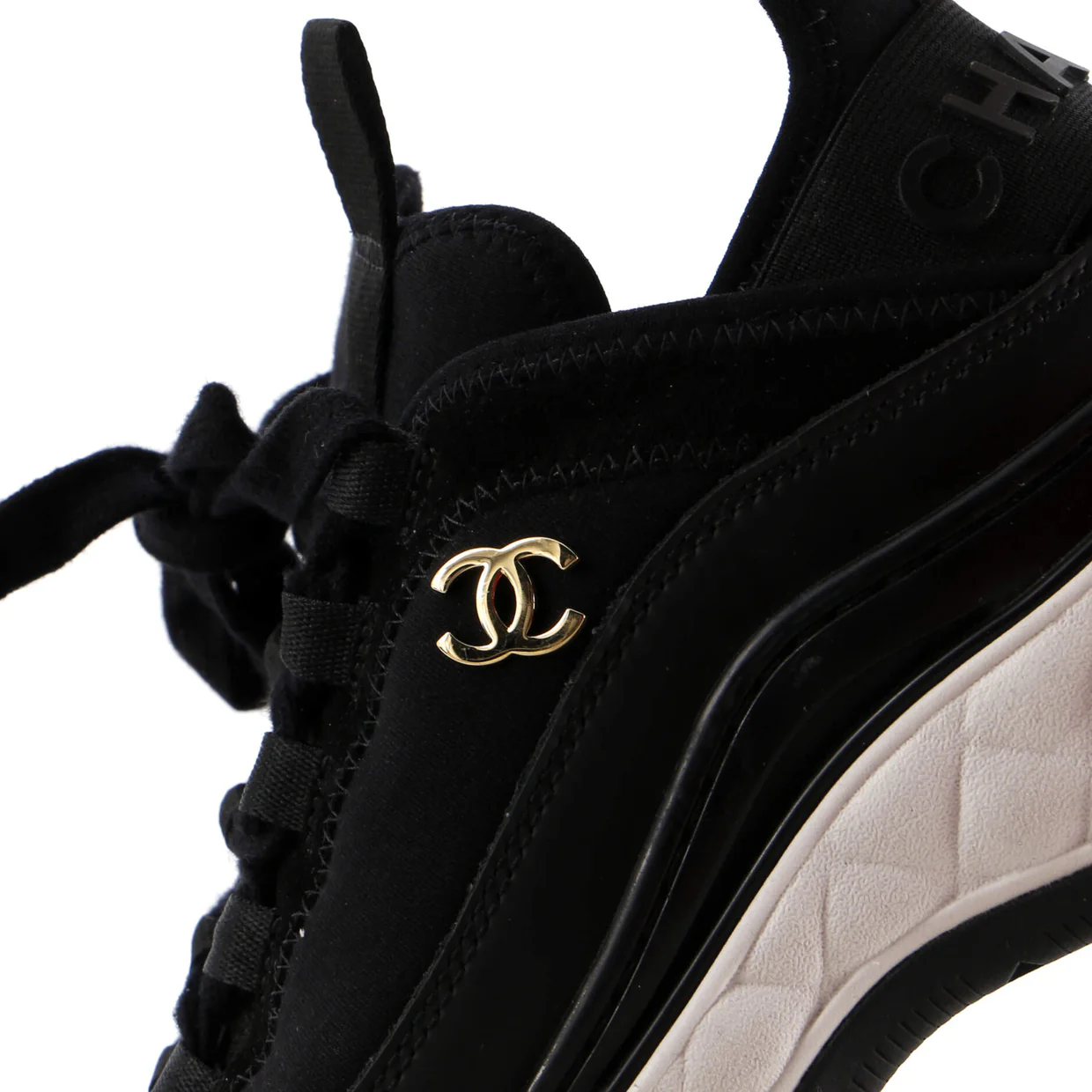 Women's CC Cap Toe Logo Sneakers Mixed Fibers - Deep Luxury