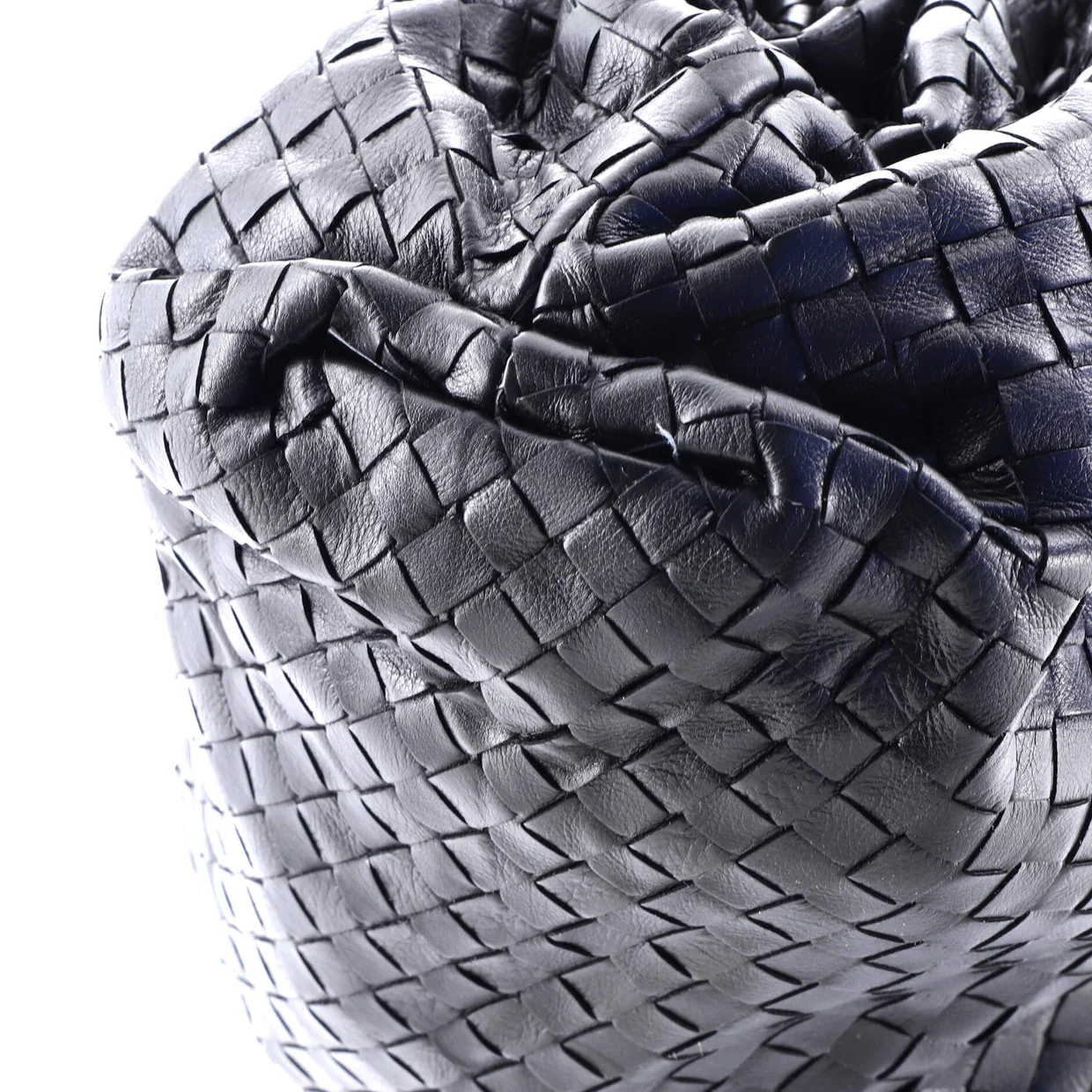 The Pouch Intrecciato Nappa - Deep Luxury