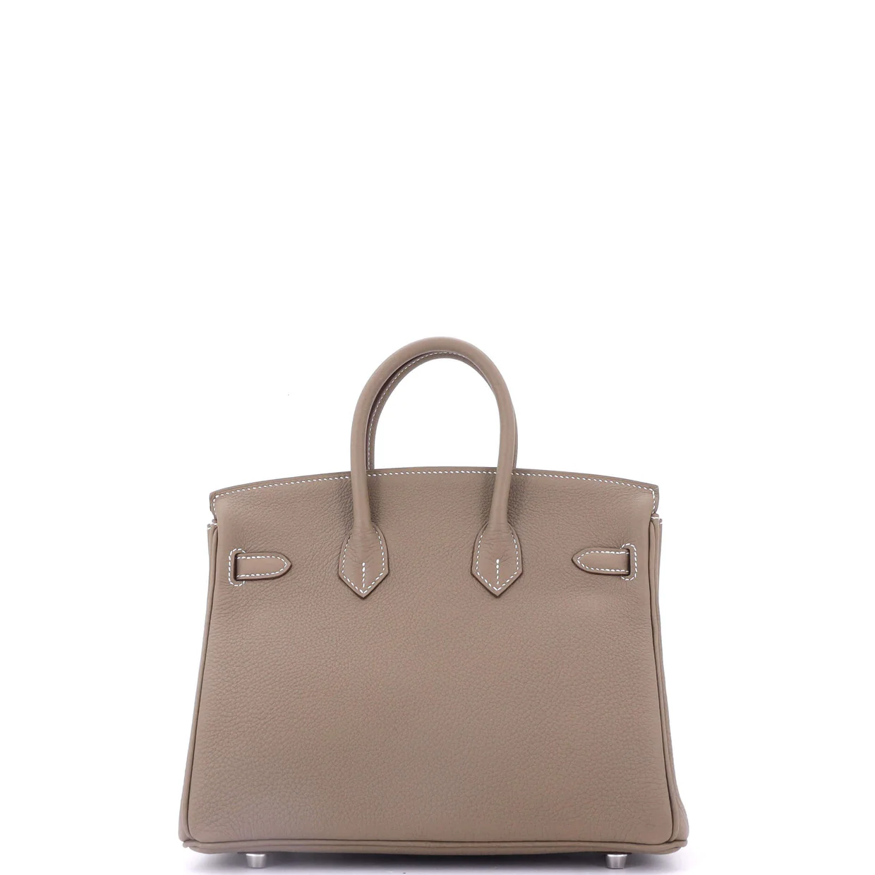 Birkin Handbag Grey Togo with Palladium Hardware 25 - Deep Luxury