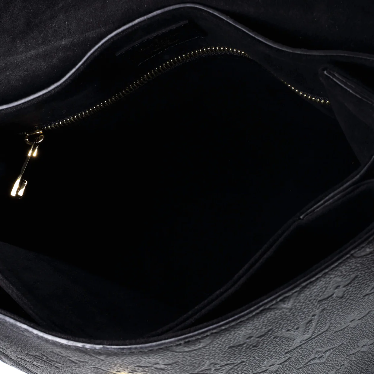 Georges Handbag Monogram Empreinte Leather MM - Deep Luxury