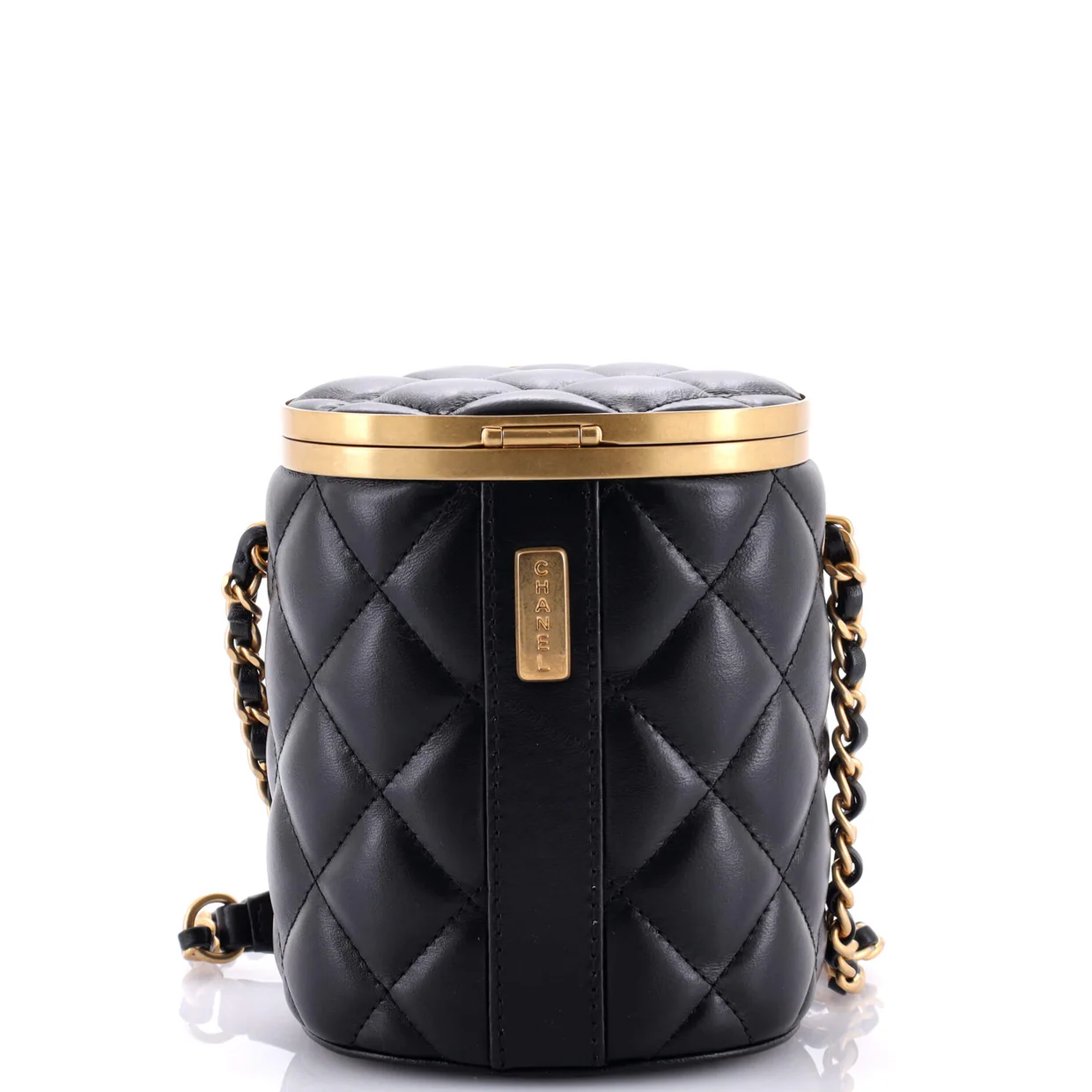 Crown Box Vanity Bag Quilted Lambskin Mini - Deep Luxury