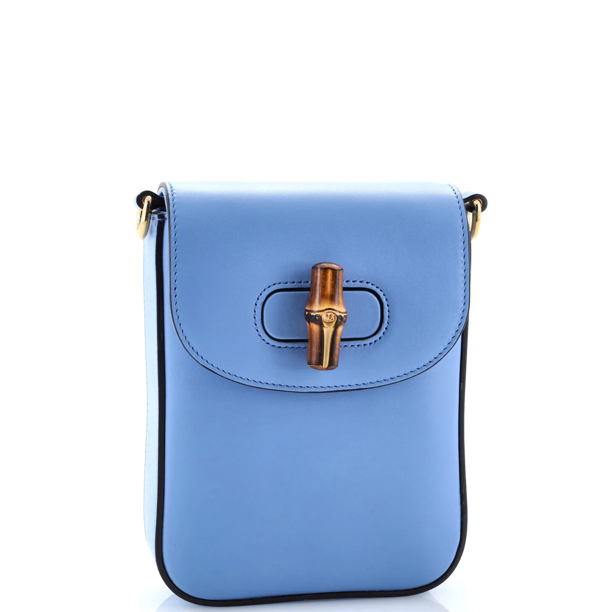 Bamboo Top Handle Backpack Leather Mini - Deep Luxury