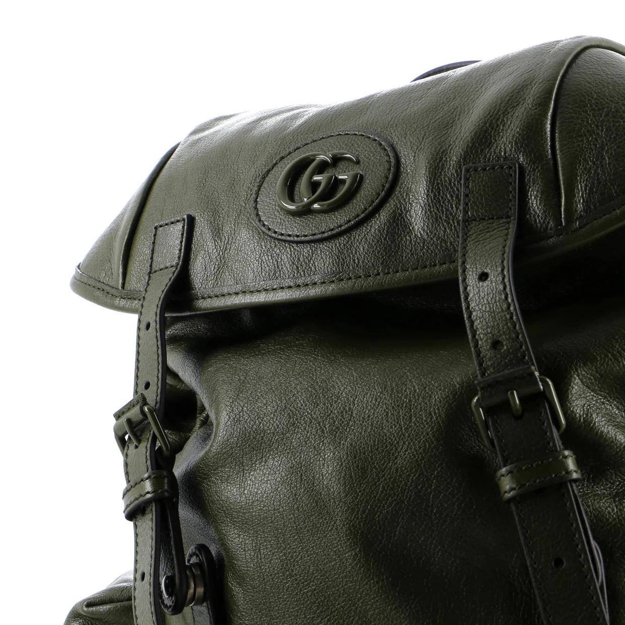 Tonal GG Double Pocket Belt Backpack Leather Large - Deep Luxury