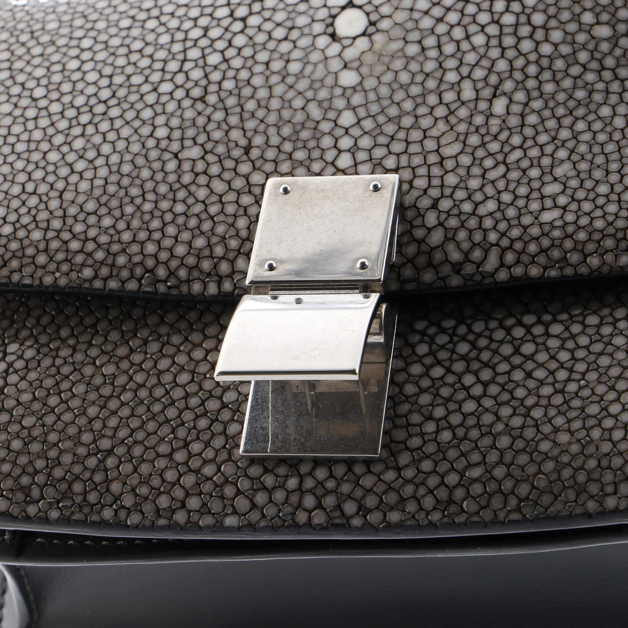 Classic Box Bag Stingray Small - Deep Luxury