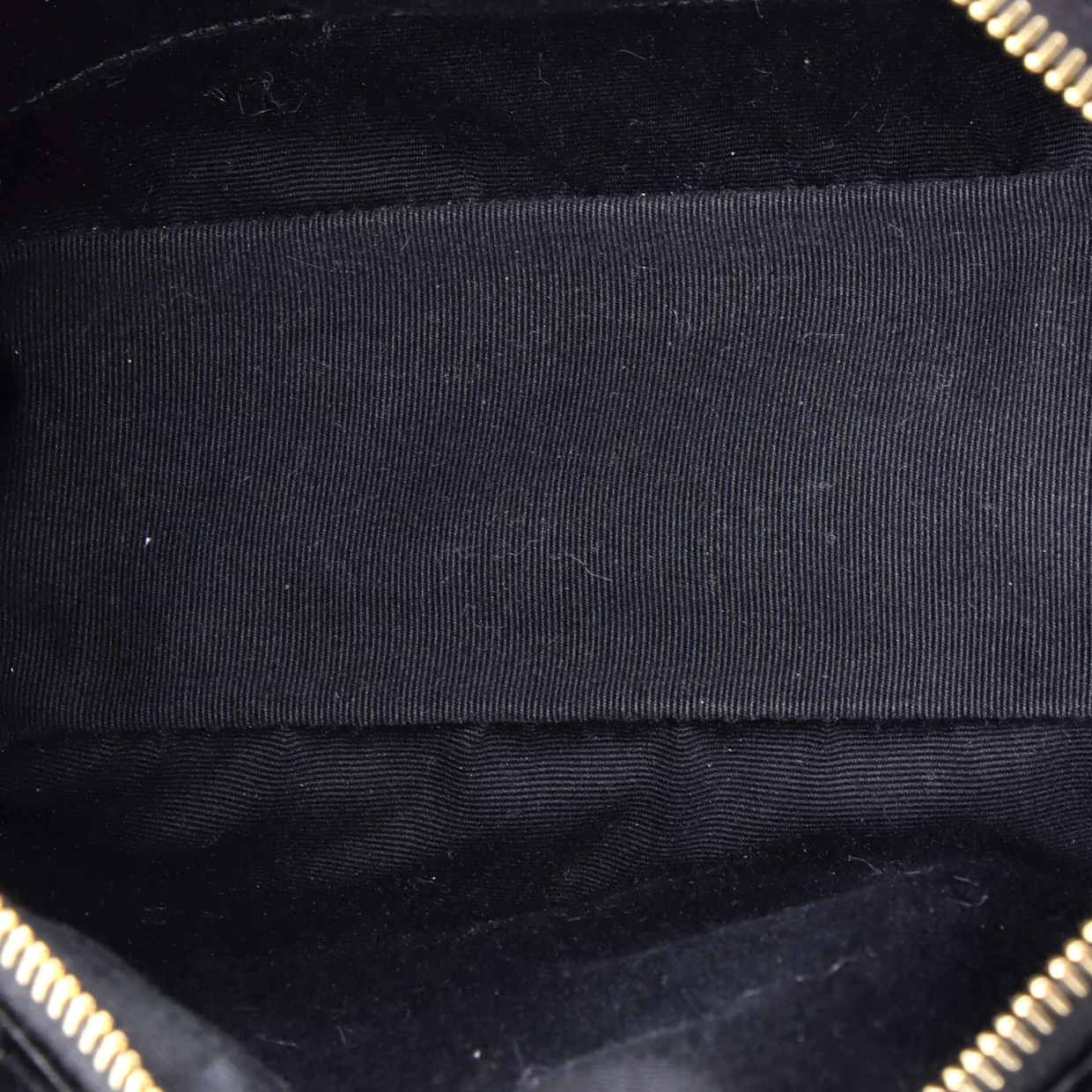 Lou Camera Bag Matelasse Chevron Velvet Small - Deep Luxury