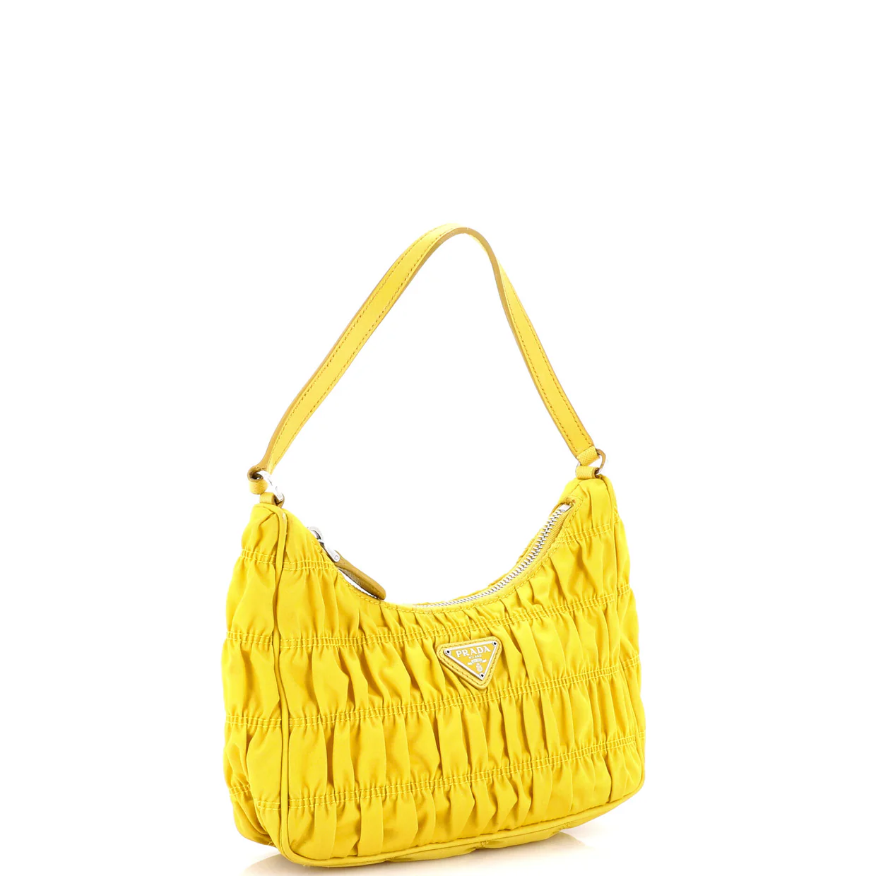 Hobo Tessuto Gaufre with Saffiano Mini - Deep Luxury