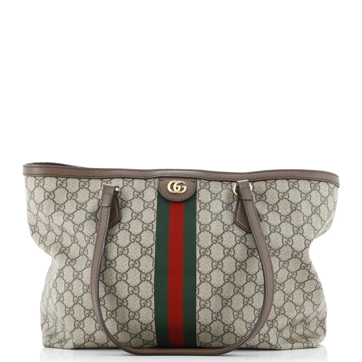 Ophidia Shopping Tote GG Coated Canvas Medium - Deep Luxury