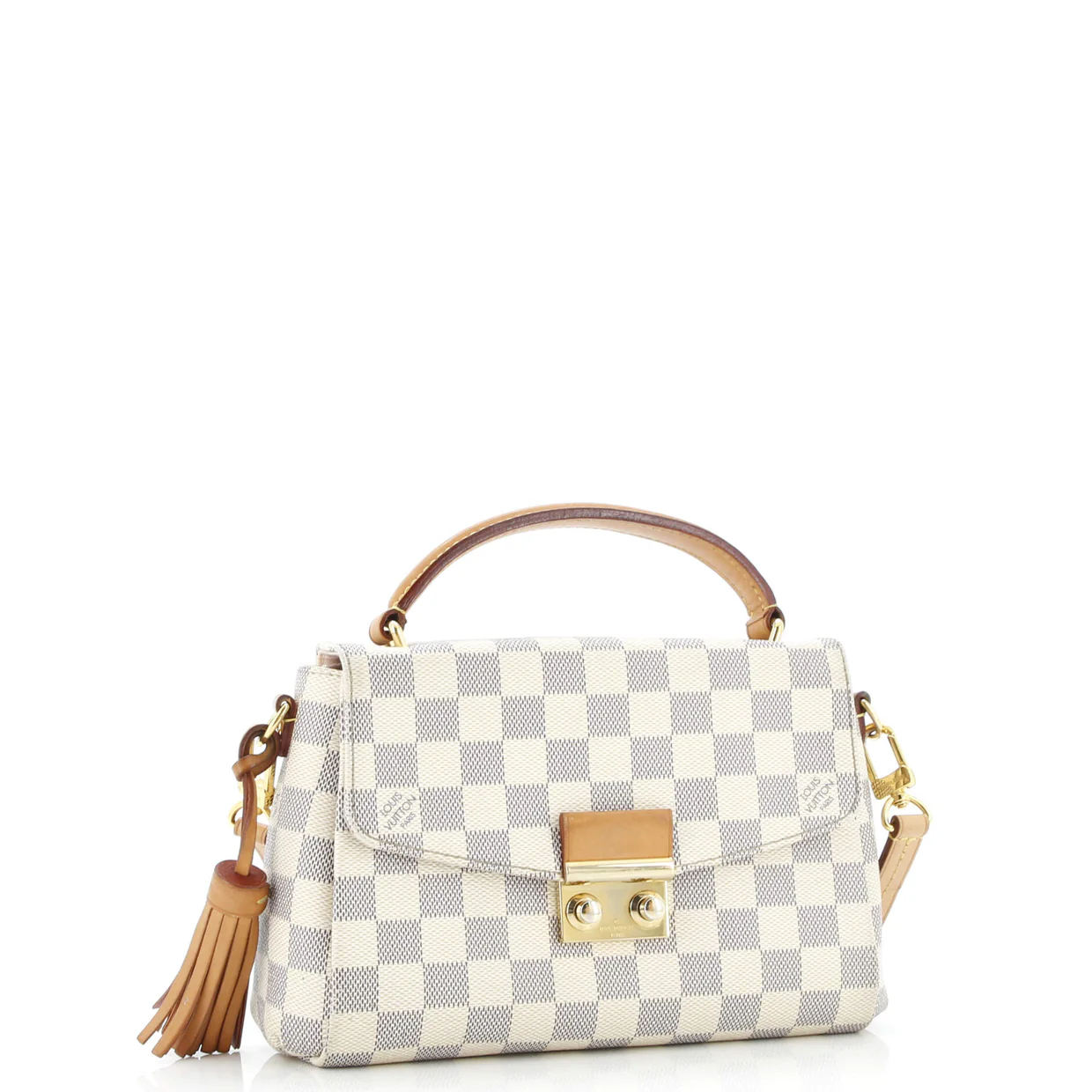Croisette Handbag Damier - Deep Luxury