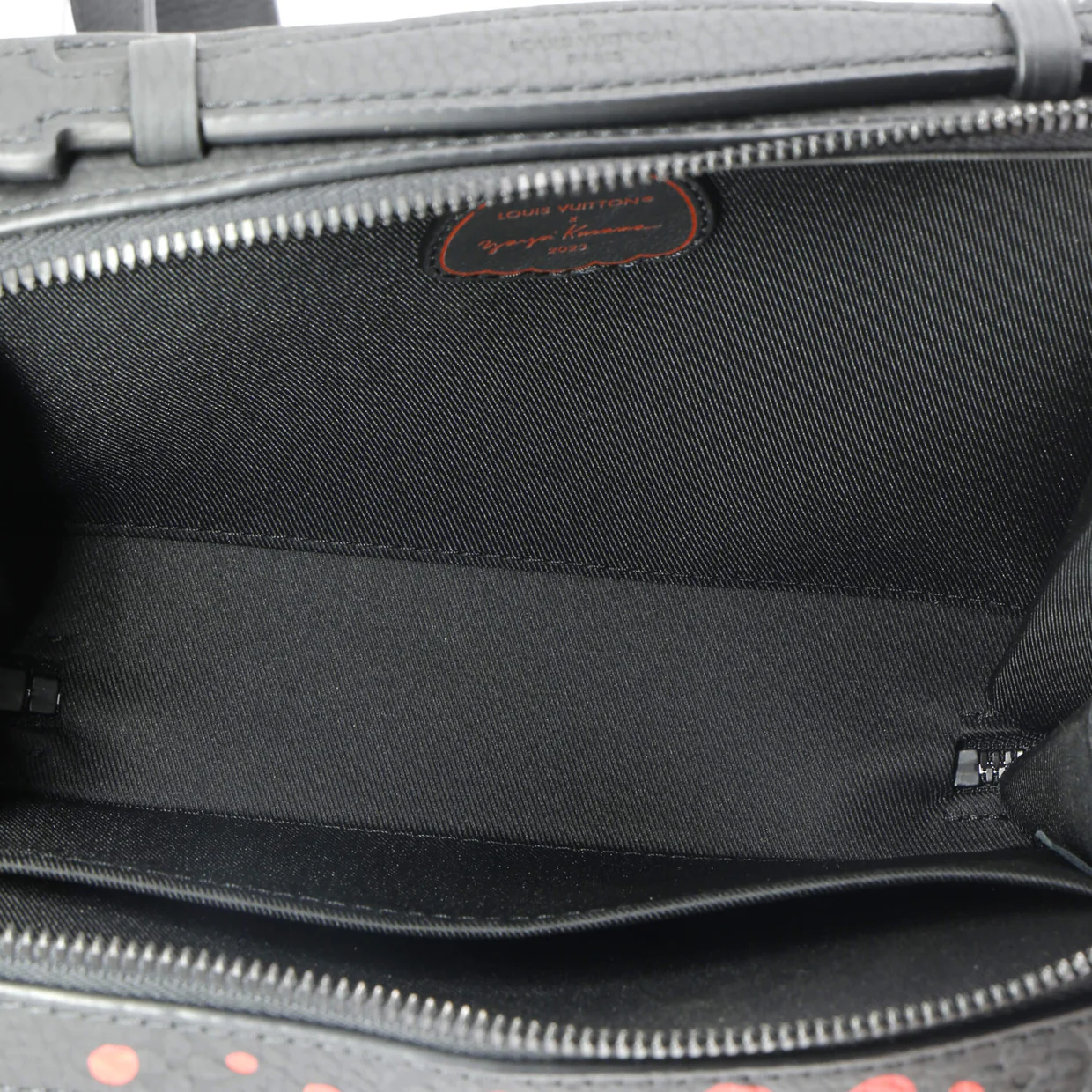 Handle Soft Trunk Bag Yayoi Kusama Infinity Dots Monogram Taurillon Leather - Deep Luxury