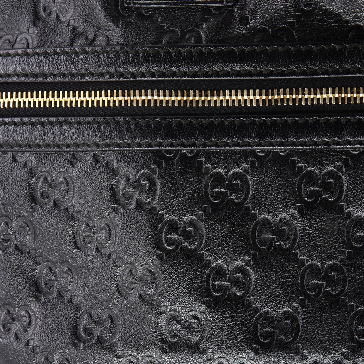 Front Zip Messenger Guccissima Leather Medium - Deep Luxury