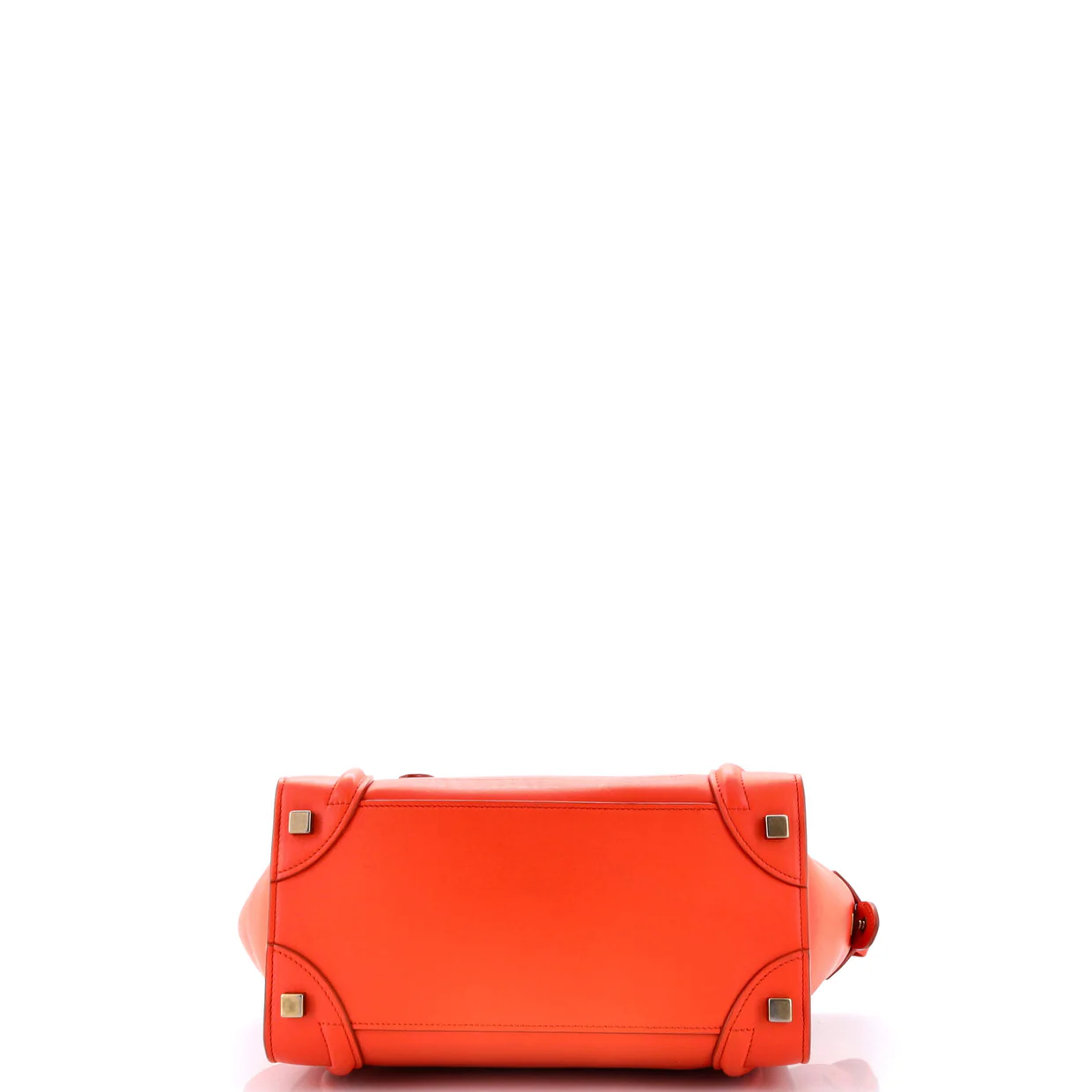 Luggage Bag Smooth Leather Micro - Deep Luxury