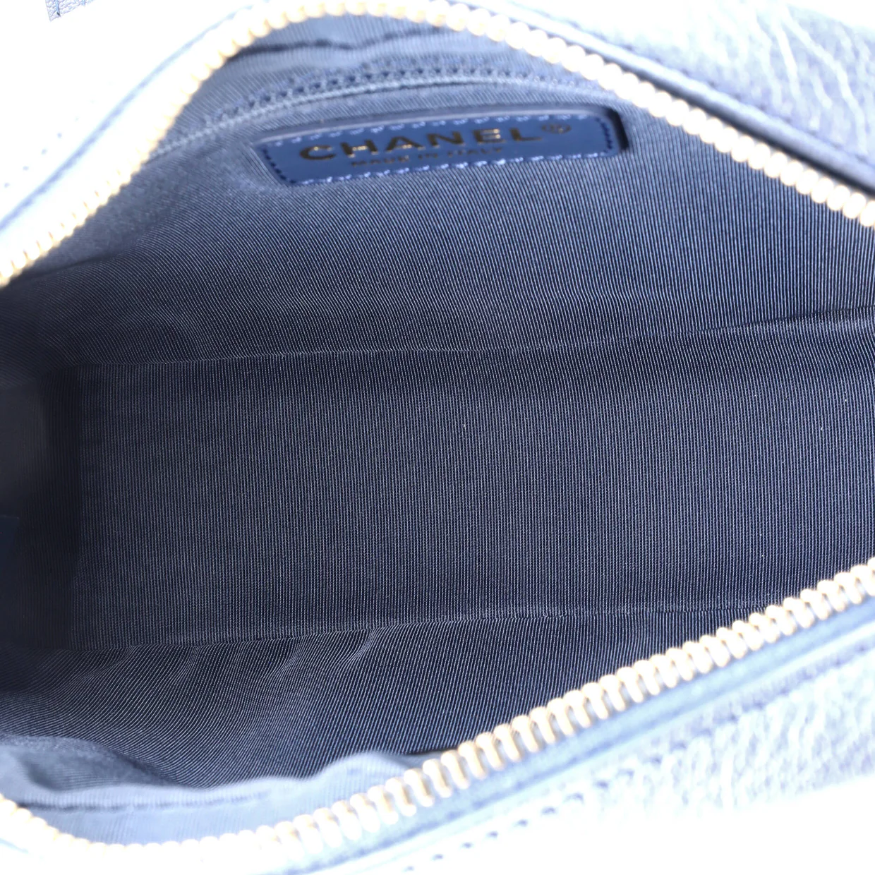 Casual Trip Camera Case Quilted Goatskin Large - Deep Luxury