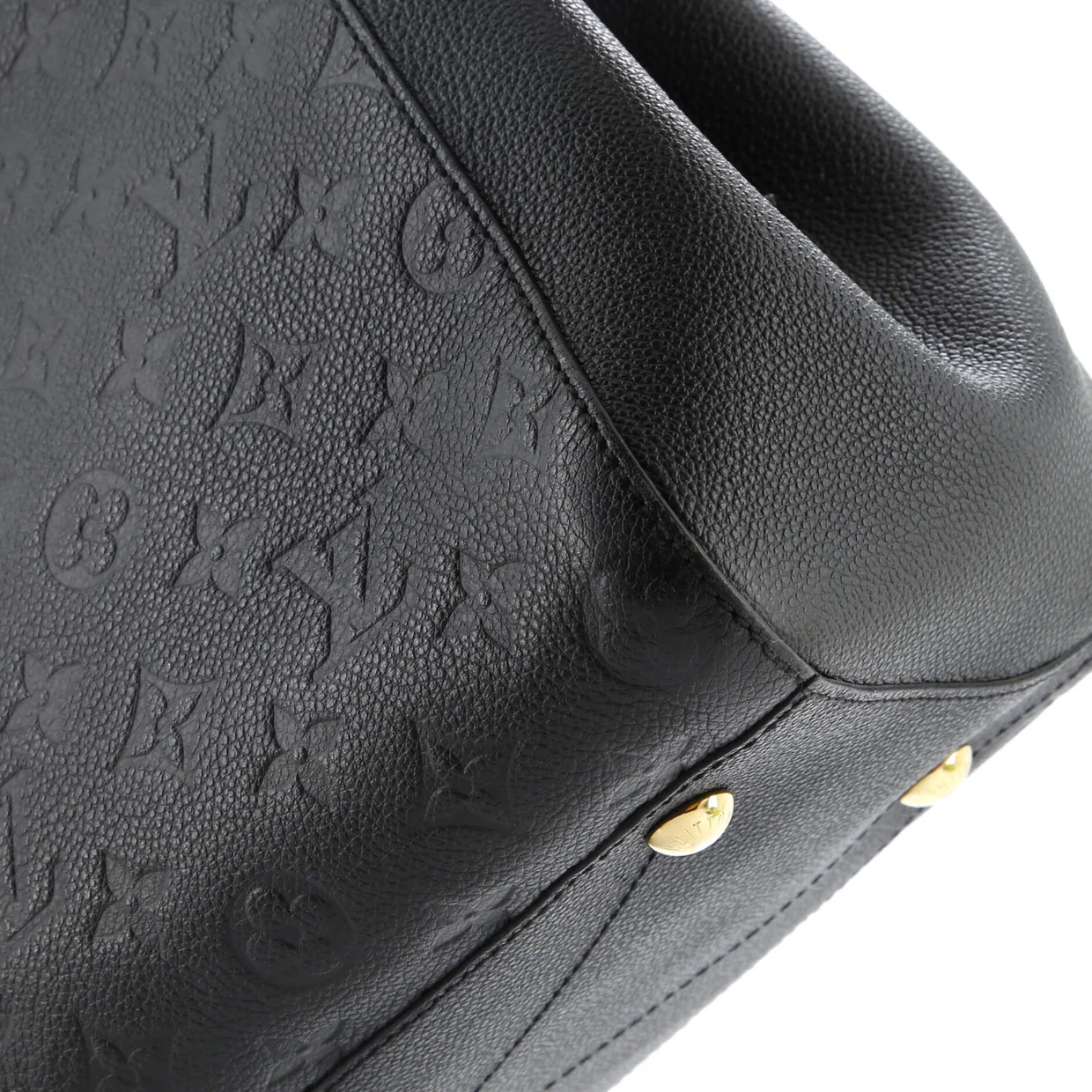 Montaigne Handbag Monogram Empreinte Leather GM - Deep Luxury