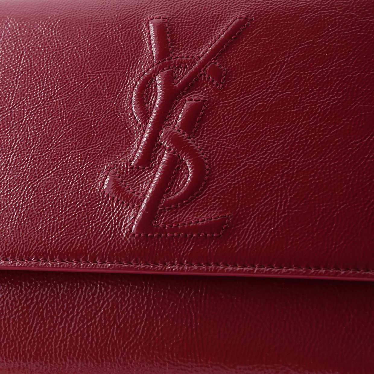 Belle de Jour Clutch Patent Large - Deep Luxury