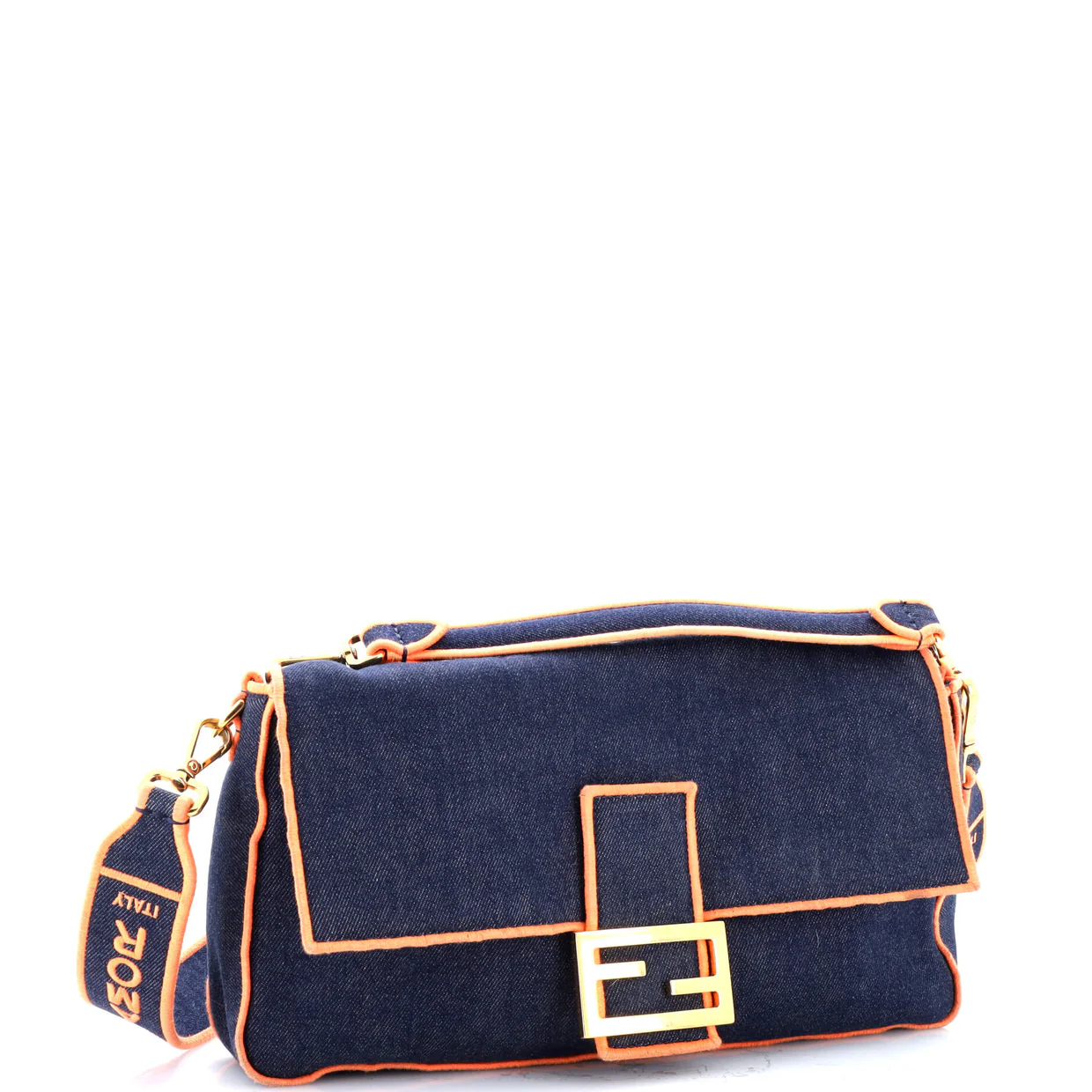 Baguette NM Bag Denim Large - Deep Luxury