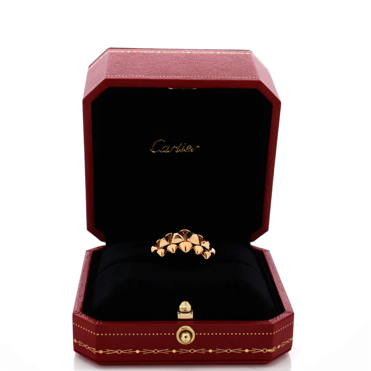 Clash de Cartier Ring 18K Rose Gold Large - Deep Luxury