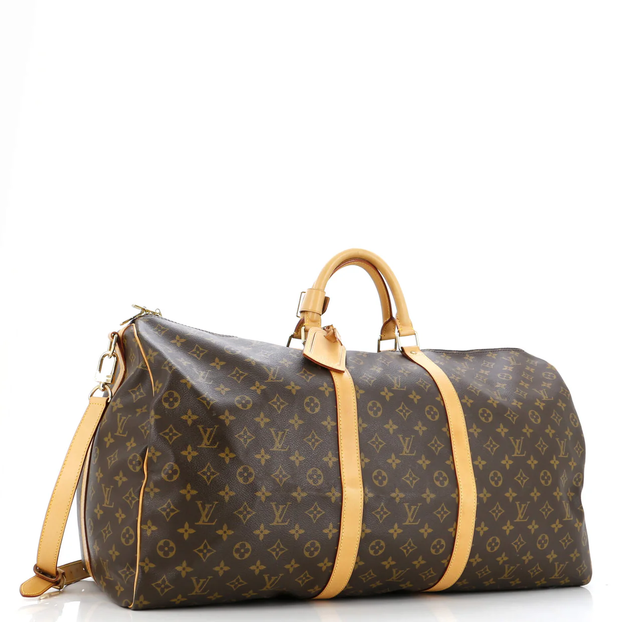 Keepall Bandouliere Bag Monogram Canvas 60 - Deep Luxury