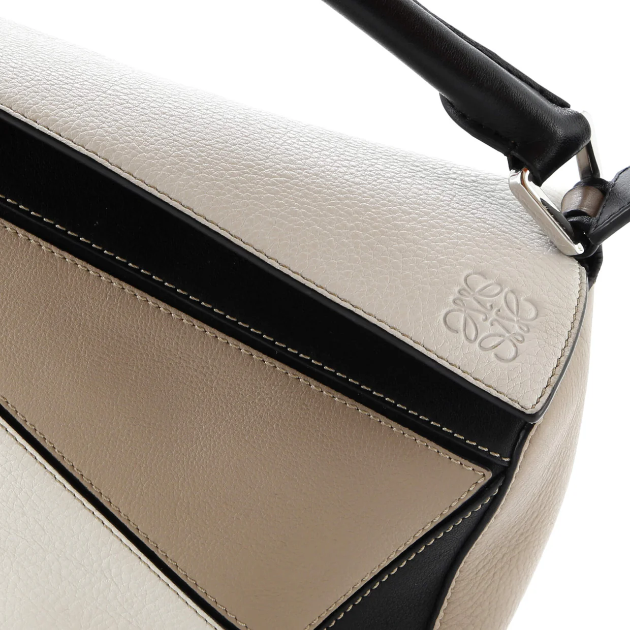 Puzzle Bag Leather Small - Deep Luxury