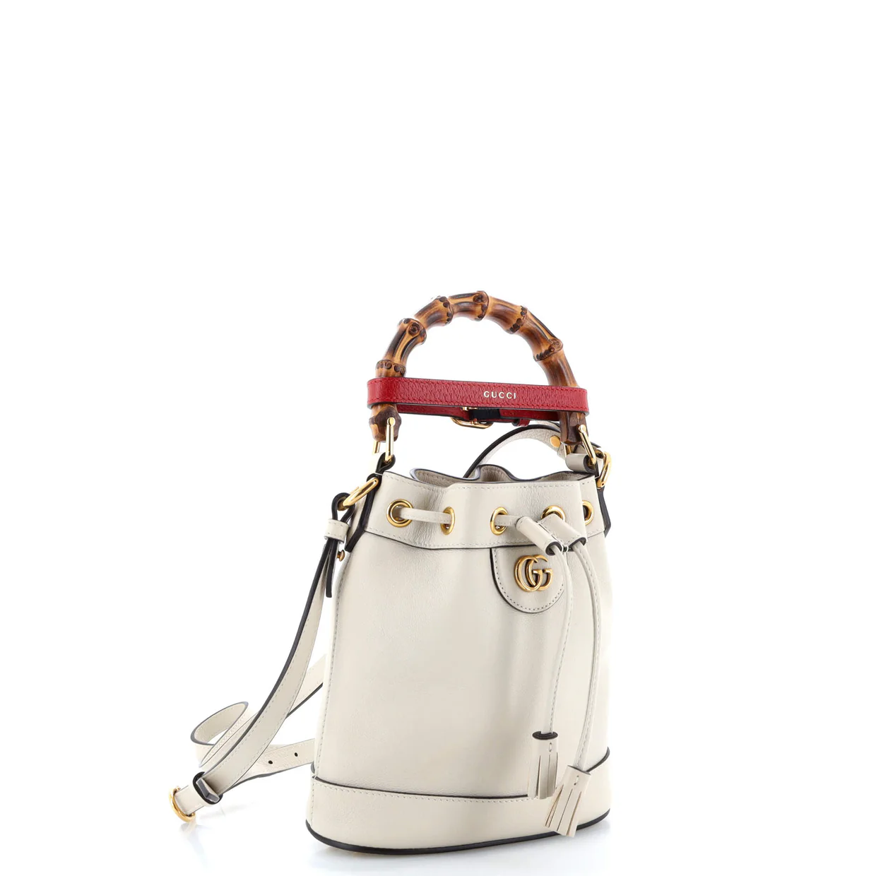 Diana Bucket Bag Leather Mini - Deep Luxury