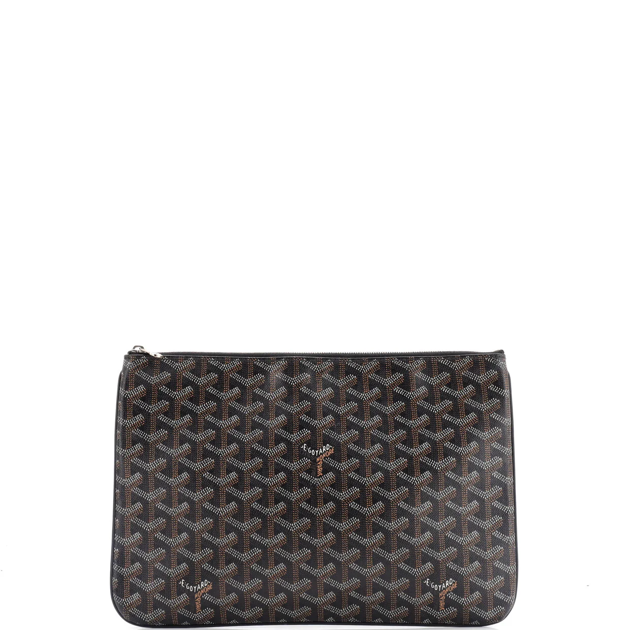 Senat Zip Pouch Coated Canvas MM - Deep Luxury