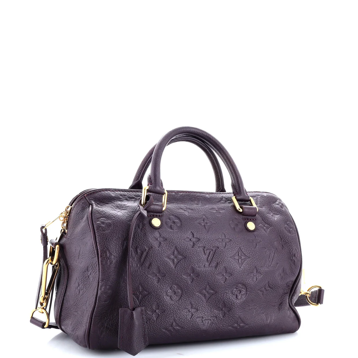 Speedy Bandouliere Bag Monogram Empreinte Leather 25 - Deep Luxury