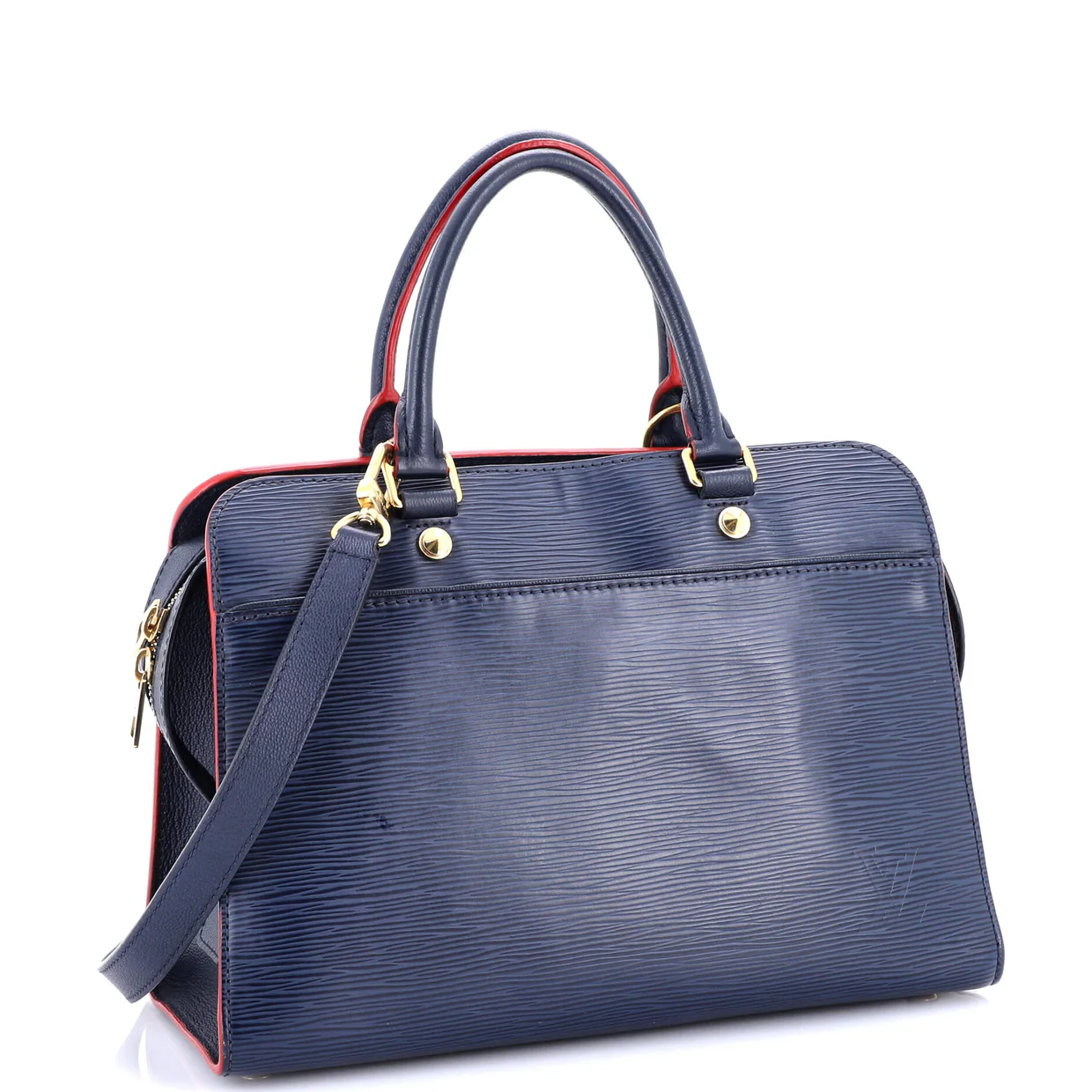Vaneau Handbag Epi Leather MM - Deep Luxury
