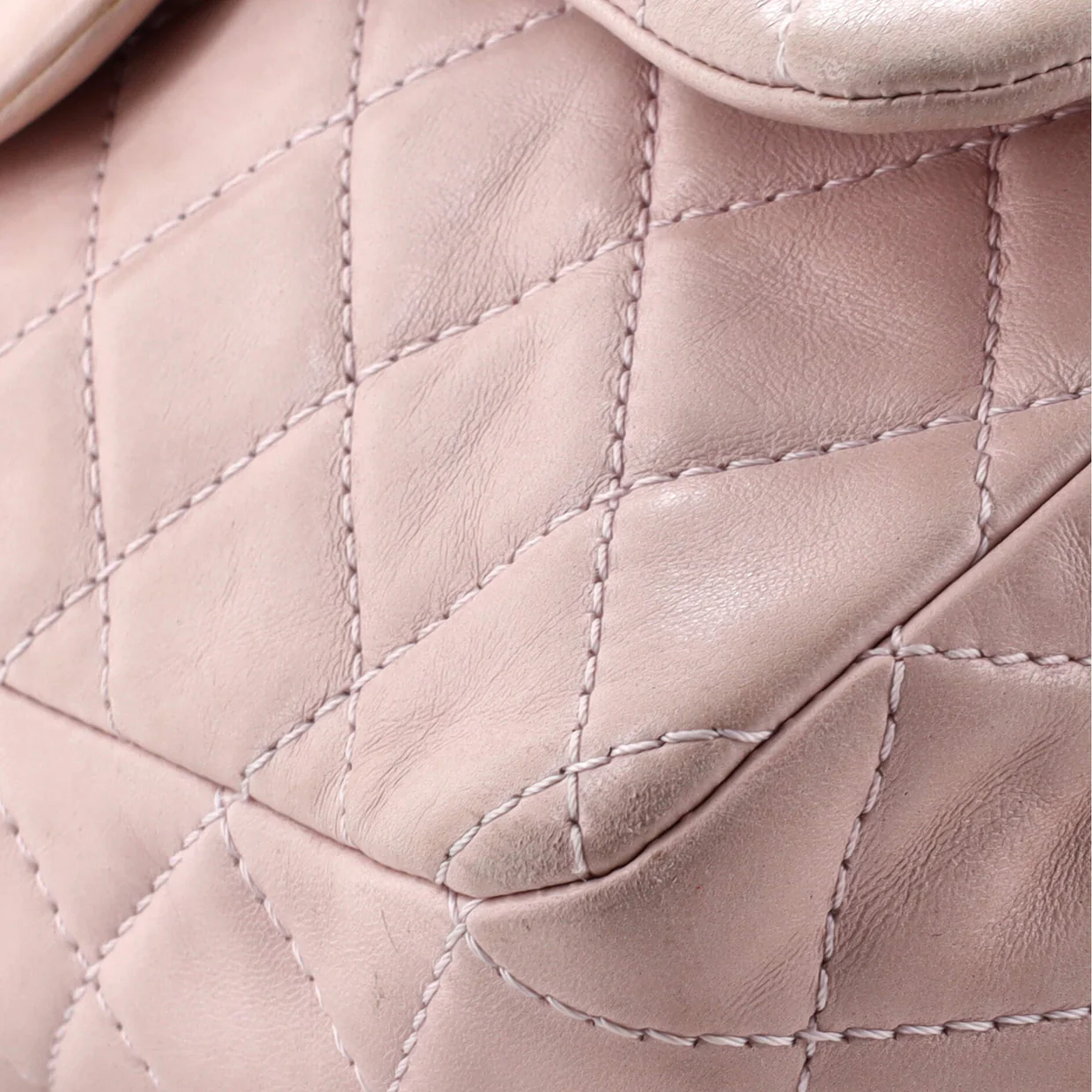 Classic Single Flap Bag Quilted Lambskin Jumbo - Deep Luxury