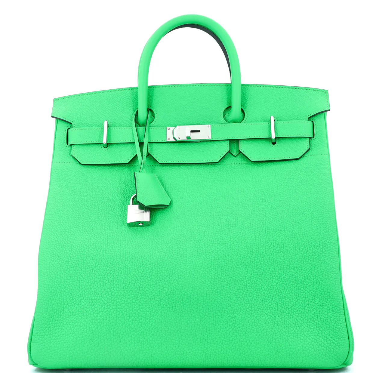 HAC Birkin Bag Vert Comics Togo with Palladium Hardware 40 - Deep Luxury