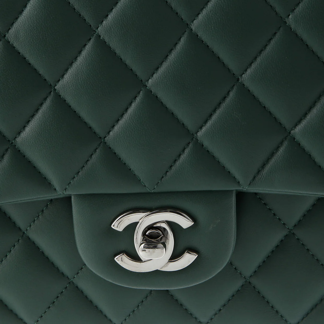 Classic Double Flap Bag Quilted Lambskin Medium - Deep Luxury