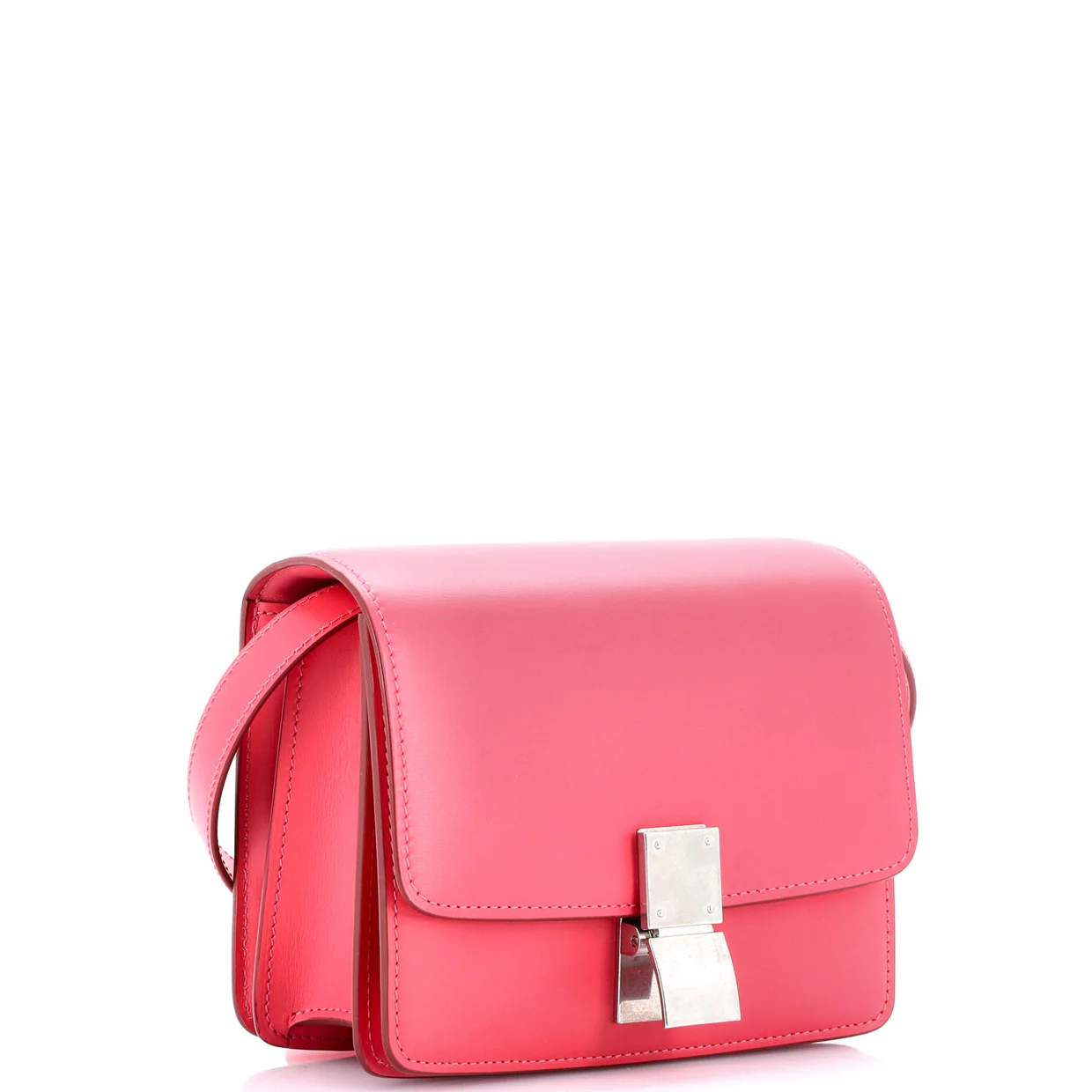 Classic Box Bag Smooth Leather Small - Deep Luxury