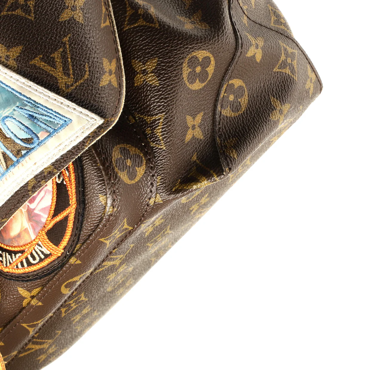 Cindy Sherman Camera Messenger Bag Patch Embellished Monogram Canvas - Deep Luxury