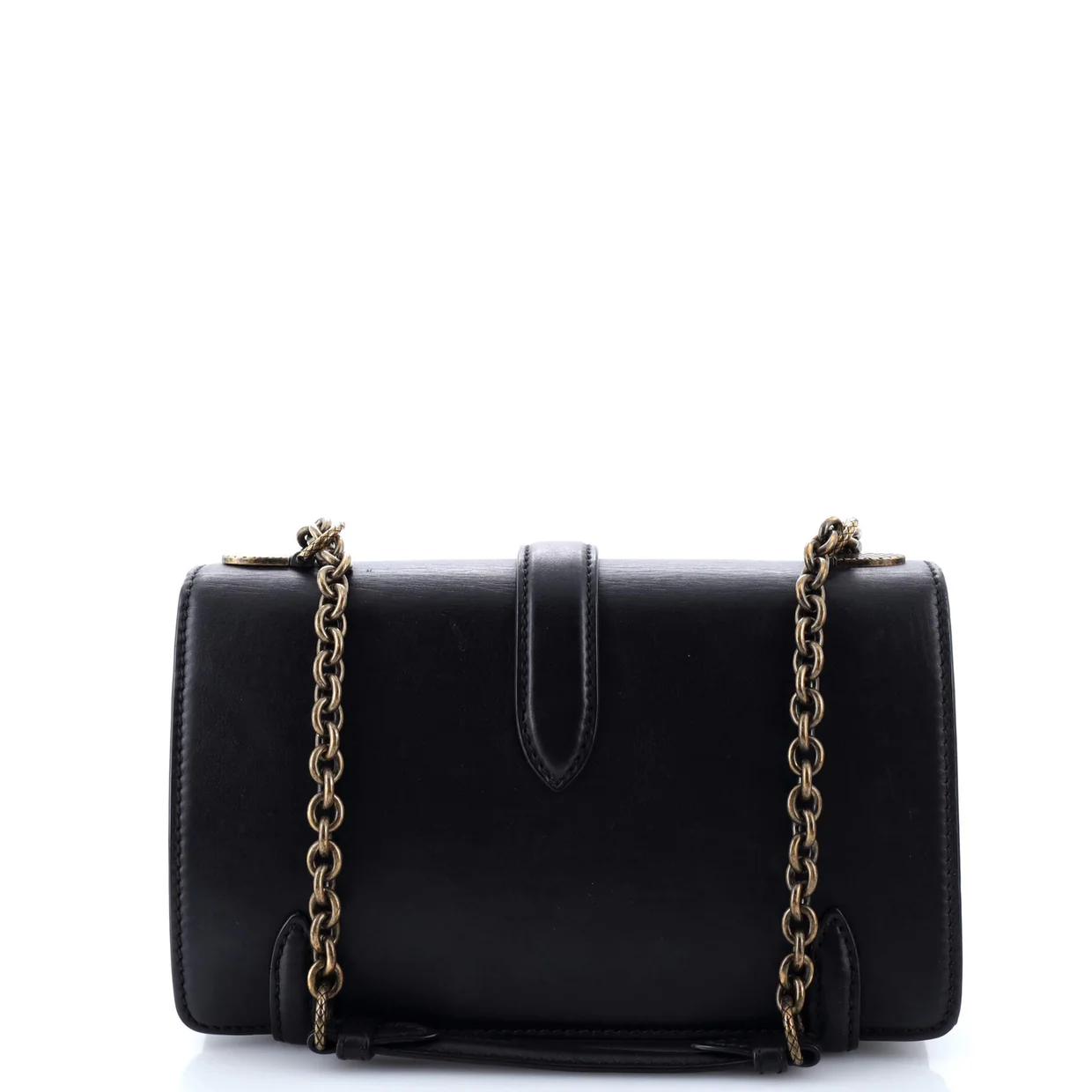 City Knot Flap Bag Leather - Deep Luxury