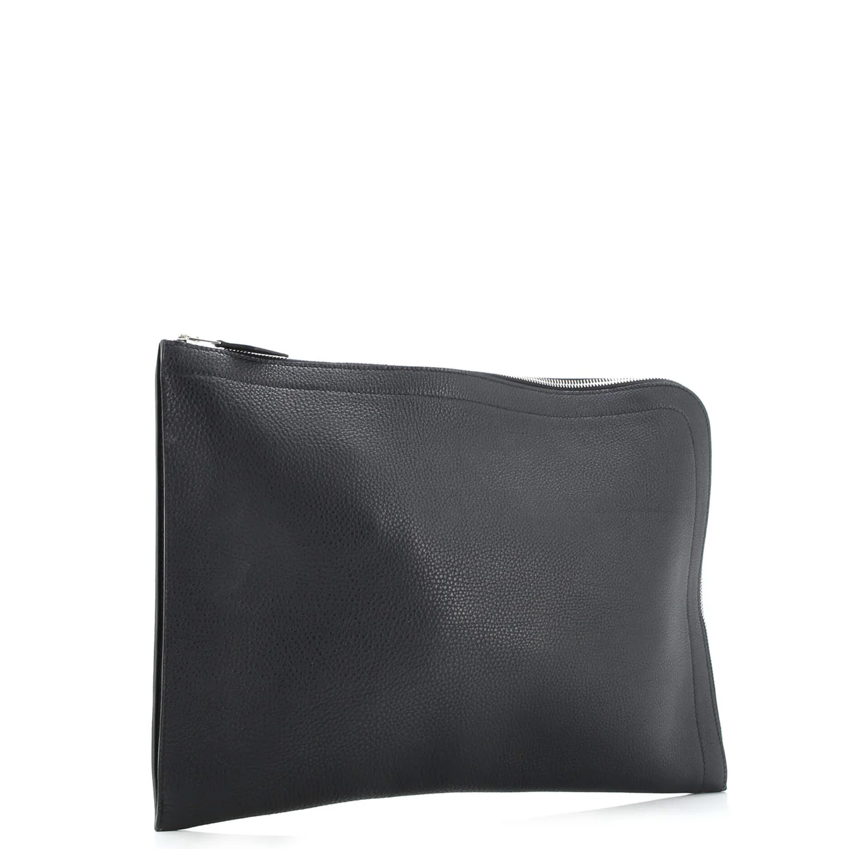 Zip Around Document Holder Leather Large - Deep Luxury