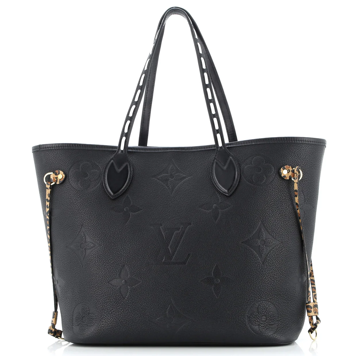 Neverfull NM Tote Wild at Heart Monogram Empreinte Giant MM - Deep Luxury