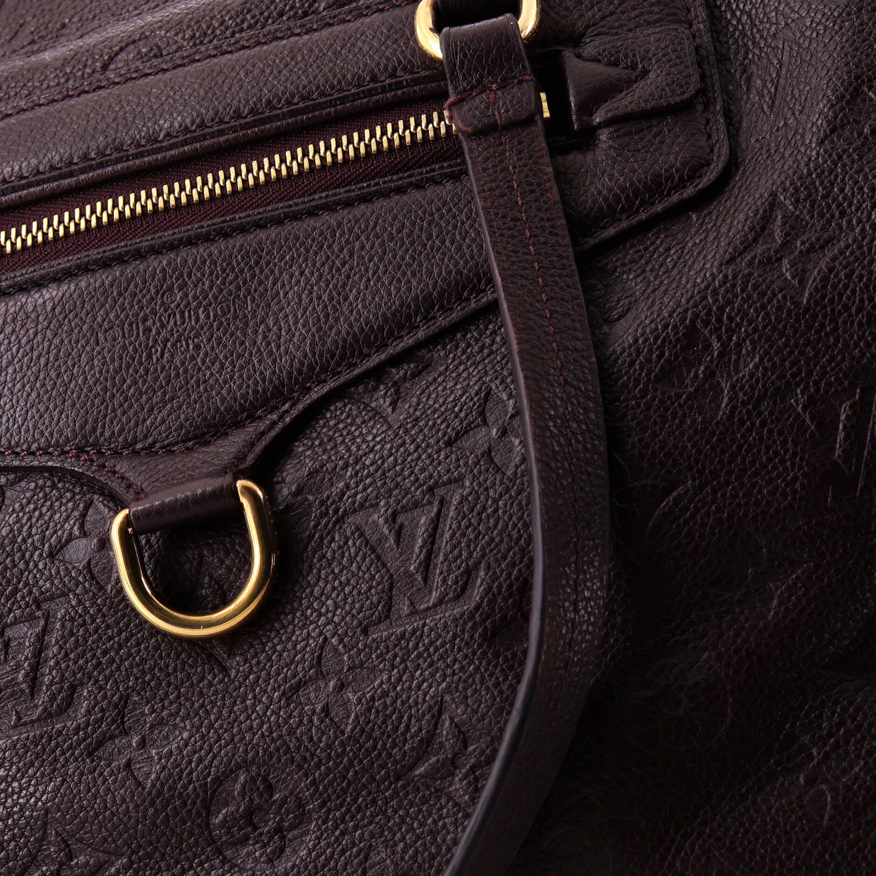 Lumineuse Handbag Monogram Empreinte Leather PM - Deep Luxury