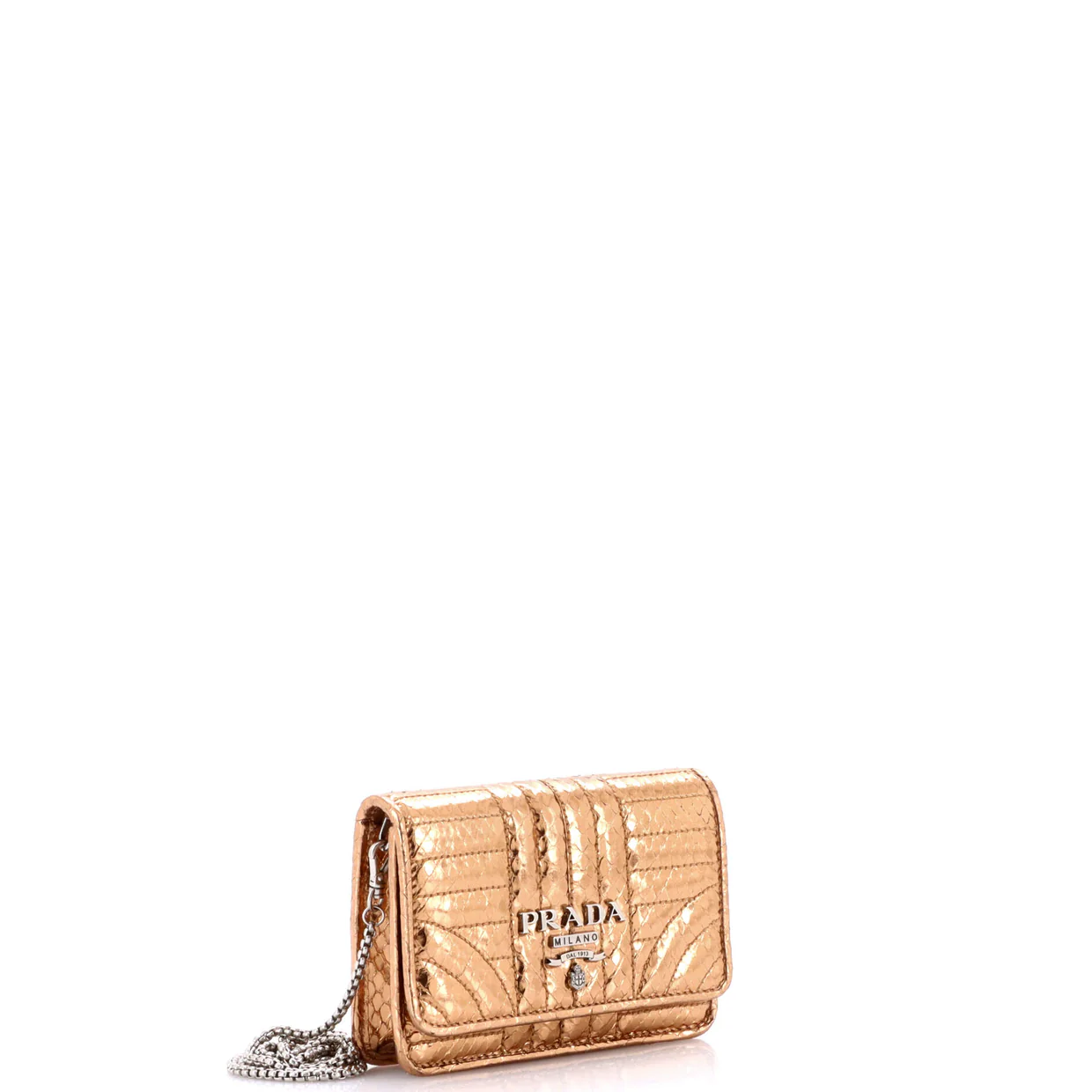 Wallet on Chain Diagramme Quilted Ayers Mini - Deep Luxury