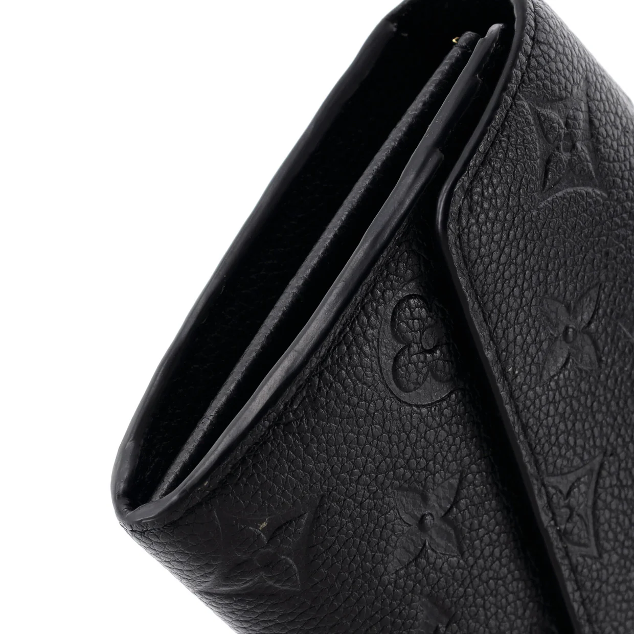 Sarah Wallet NM Monogram Empreinte Leather - Deep Luxury
