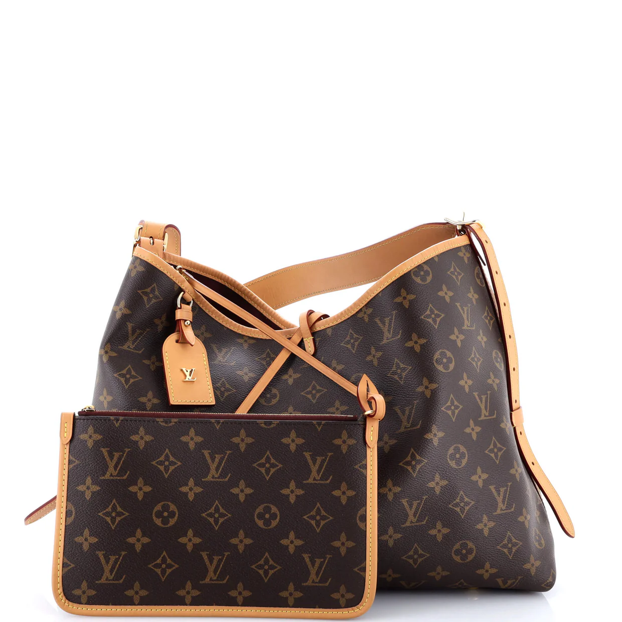 CarryAll Hobo Monogram Canvas MM - Deep Luxury