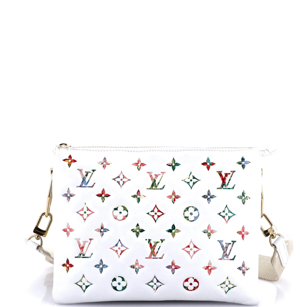 Coussin Bag Monogram Flower Embossed Lambskin PM - Deep Luxury