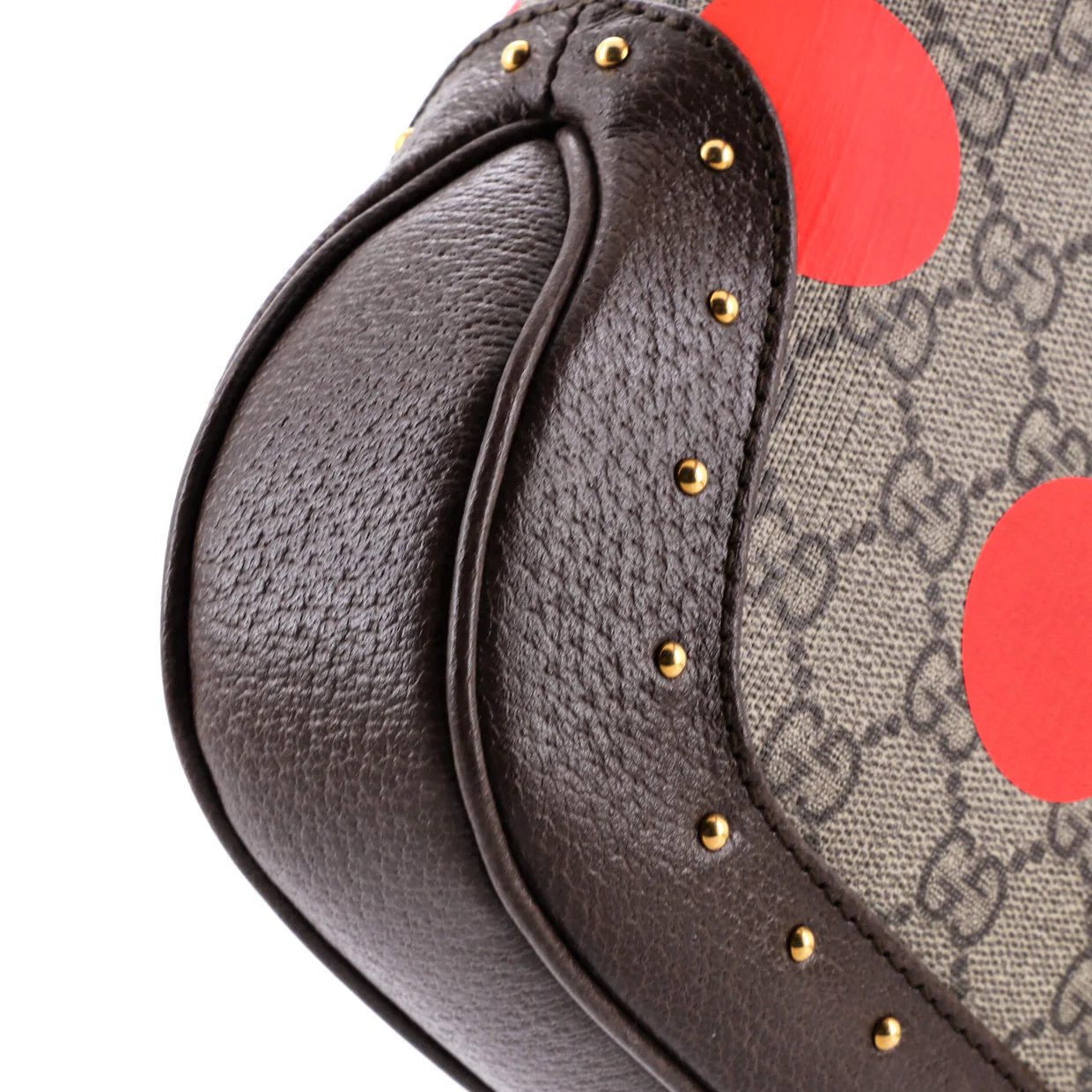 Jackie 1961 Hobo Studded Printed GG Coated Canvas Small - Deep Luxury