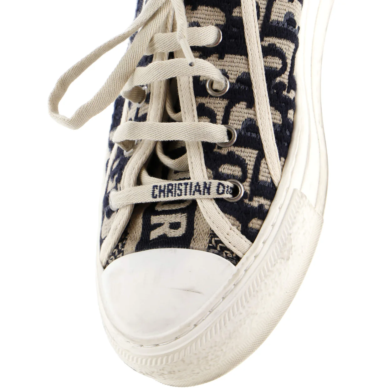 Women's Walk'N'Dior Sneakers Oblique Canvas - Deep Luxury