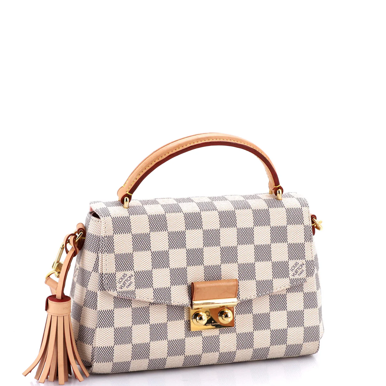 Croisette Handbag Damier - Deep Luxury